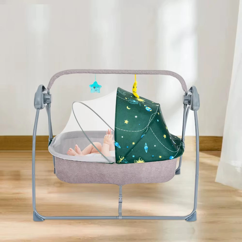 Berceau Bébé Balancelle Électrique | SleepComfort