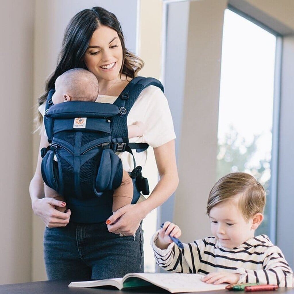 Porte-Bébé - BreathBabyBag™ - Bleu Marine