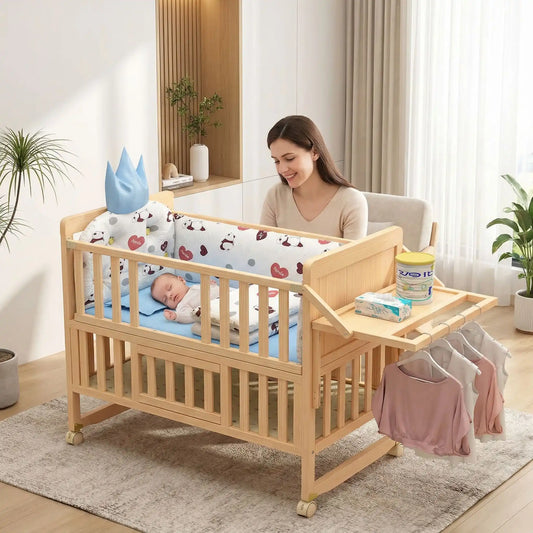 Berceau en bois pour bebe – cocon protecteur