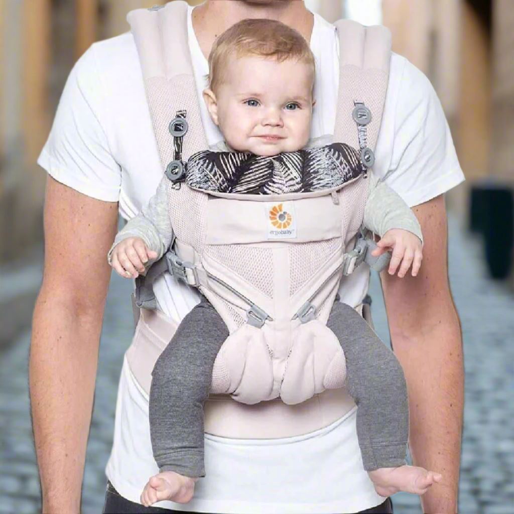 Porte-Bébé - BreathBabyBag™ - Rose Maille