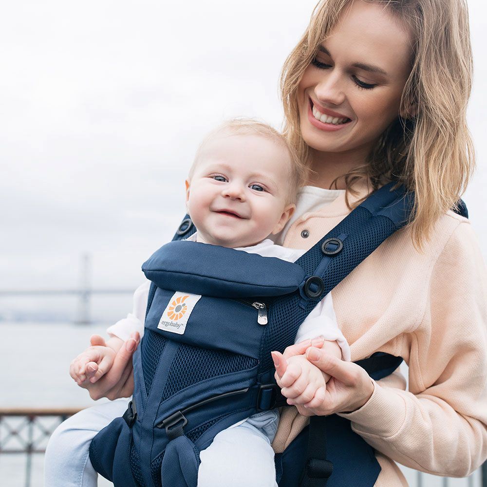 Porte-Bébé - BreathBabyBag™ - Bleu Marine