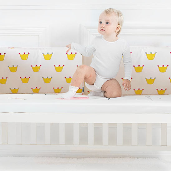 tour de lit  parfait pour votre petit trésor 